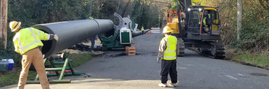 Cambridge Water Line Replaced with HDPE Pipe