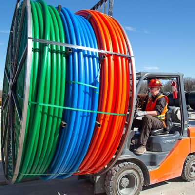 Different Sizes of HDPE Pipe
